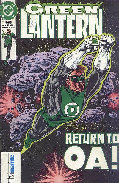 Green Lantern #06 (5/1993): Powrót; Dwóch przeciwko planecie