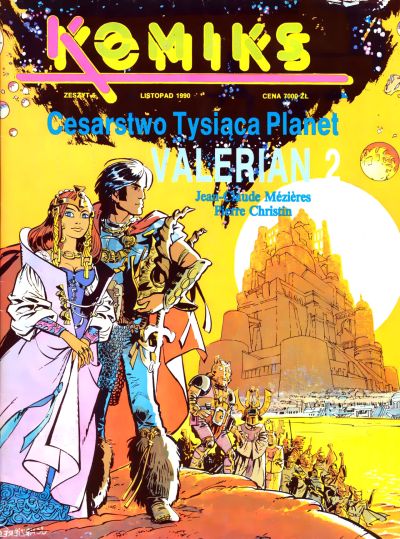 Komiks #05 (5/1990): Valerian #2: Cesarstwo Tysiąca Planet
