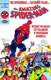Spider-Man #001 (1/1990): Spider-Man wróg publiczny?; Niełatwo być Spiderem!; Mały wielbiciel Spider-Mana