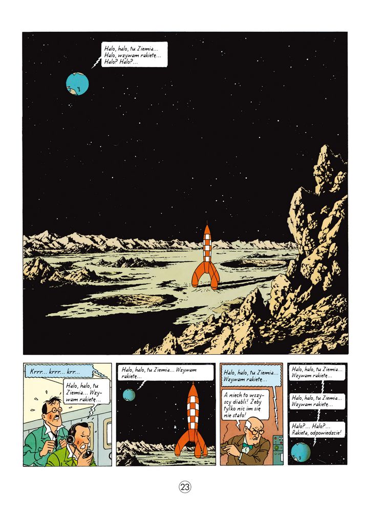 Przygody TinTina #17: Spacer po Księżycu