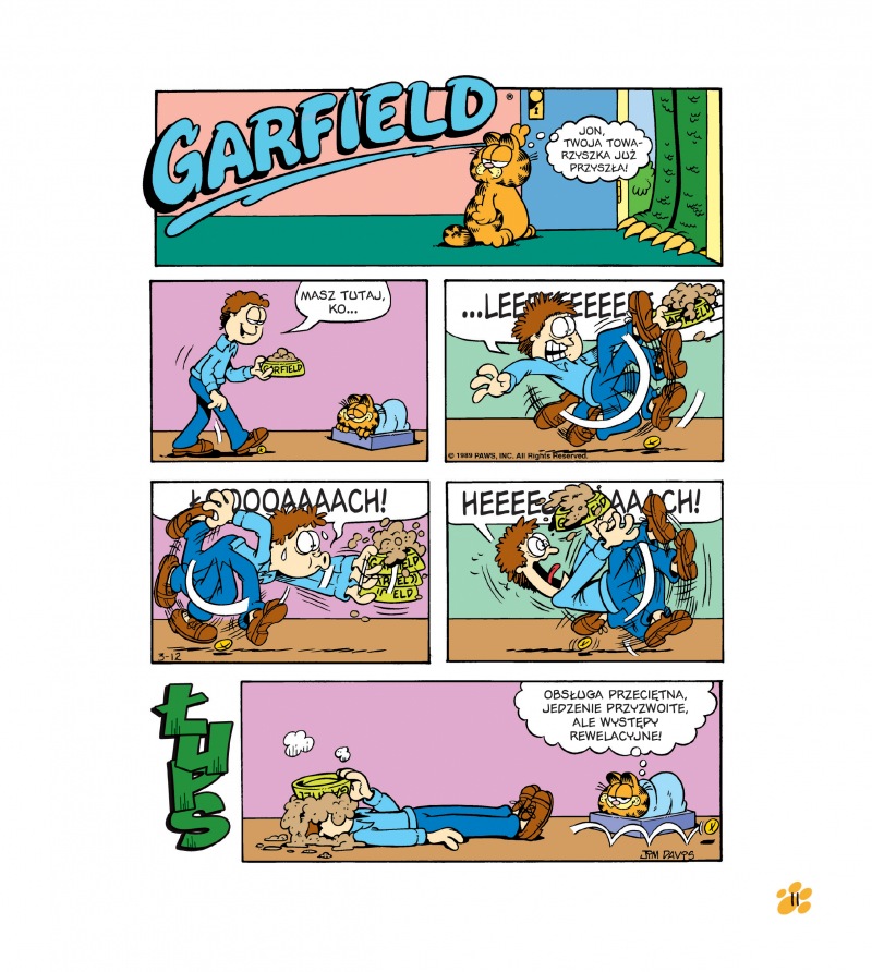Garfield. Tłusty koci trójpak #07