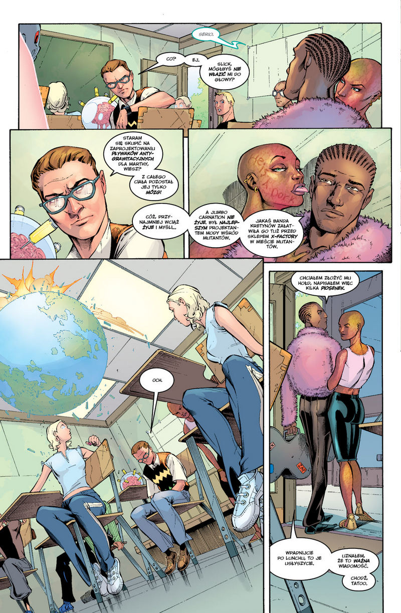 New X-Men #03: Bunt w Instytucie Xaviera
