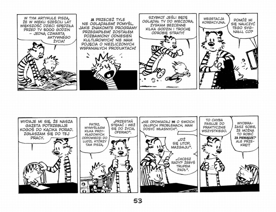 Calvin i Hobbes #8
