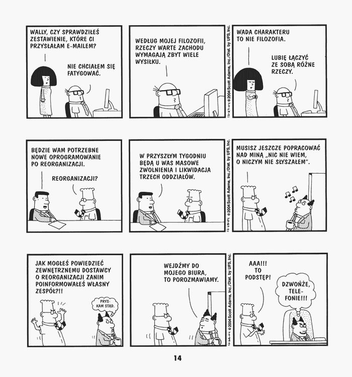 Dilbert #5: Jak rozkwitnąć przy niejasno postawionych celach