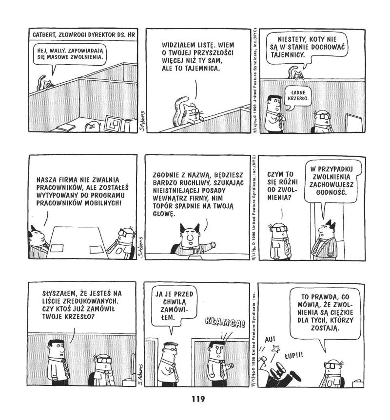 Dilbert #7: Jestem przeciw idiotom, a nie biznesowi