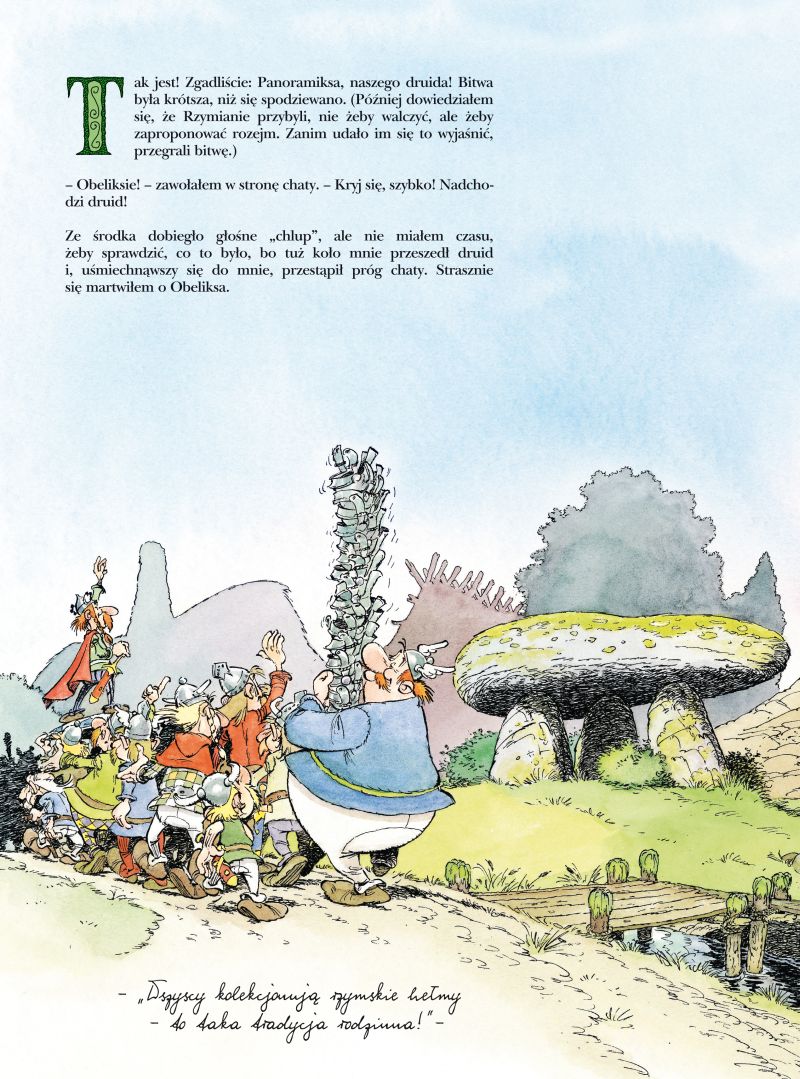 Asteriks #0: Jak Obeliks wpadł do kociołka druida, kiedy był mały