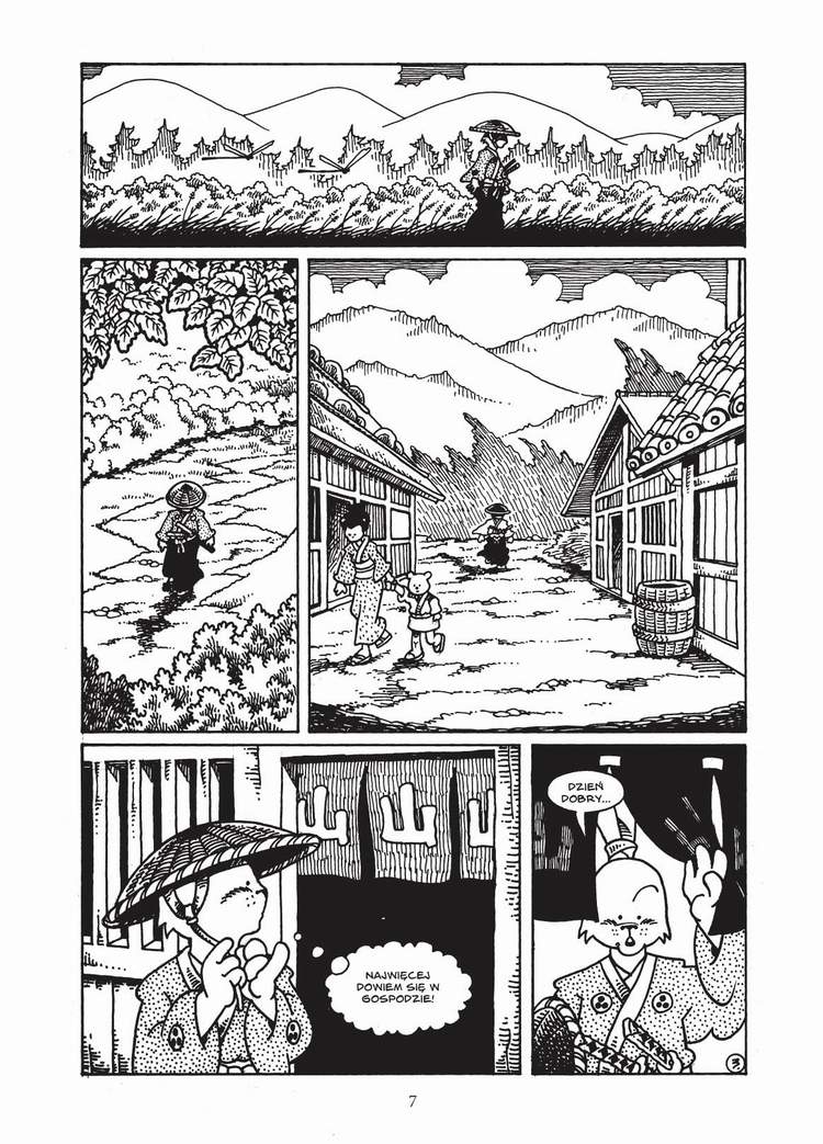 Usagi Yojimbo księga V: Samotny cap i koźlę