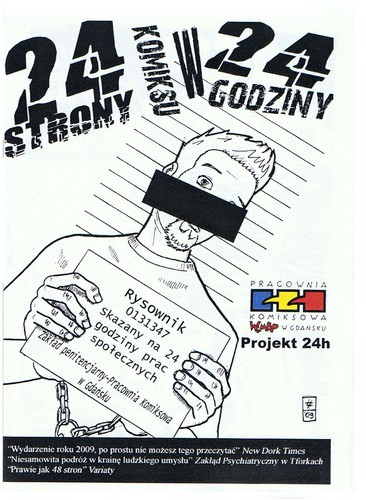 Projekt 24h (BFK 2009) - 24 strony komiksu w 24 godziny (Łukasz Godlewski)