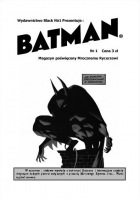 Batman. Magazyn Poświęcony Mrocznemu Rycerzowi #1