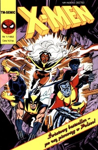X-Men #01 (1/1992): ...Boże, chroń to dziecię...; Dazzler; Beast - Czy to jest możliwe?
