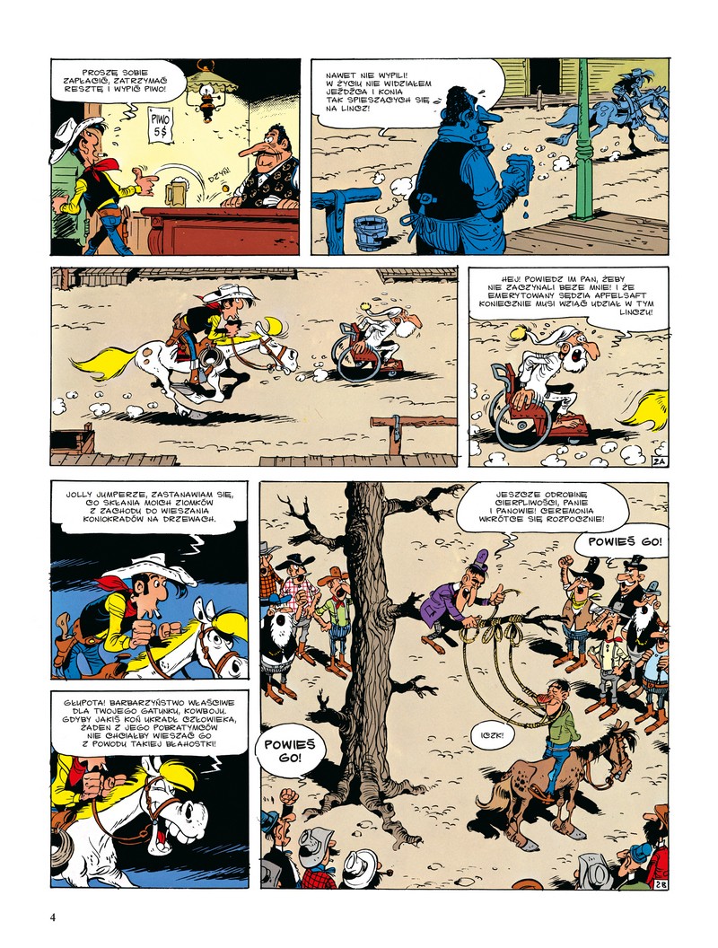 Lucky Luke #50: Sznur wisielca i inne historie
