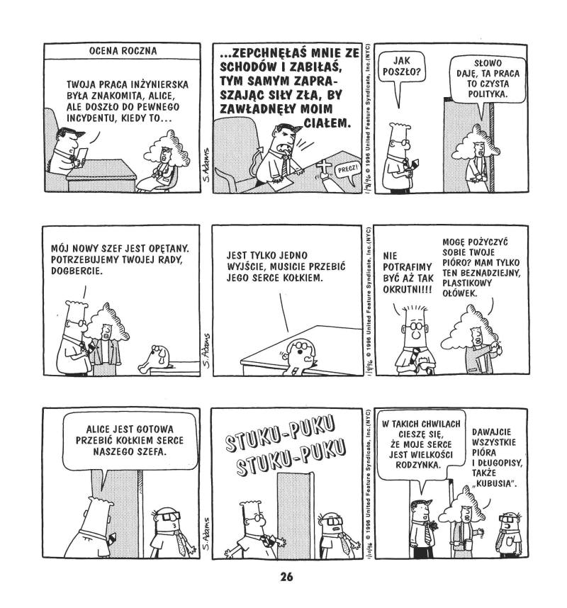 Dilbert #7: Jestem przeciw idiotom, a nie biznesowi