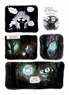 W tajemniczym ciemnym lesie